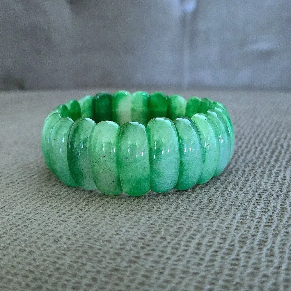 Iris & Lily Green💚 Aventurine Stretch Bracelet - NWT